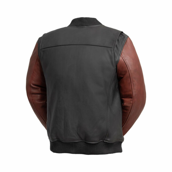 Motorbike Leather Jacket Willie Men's Motorcycle Leather Jacket - Image 6