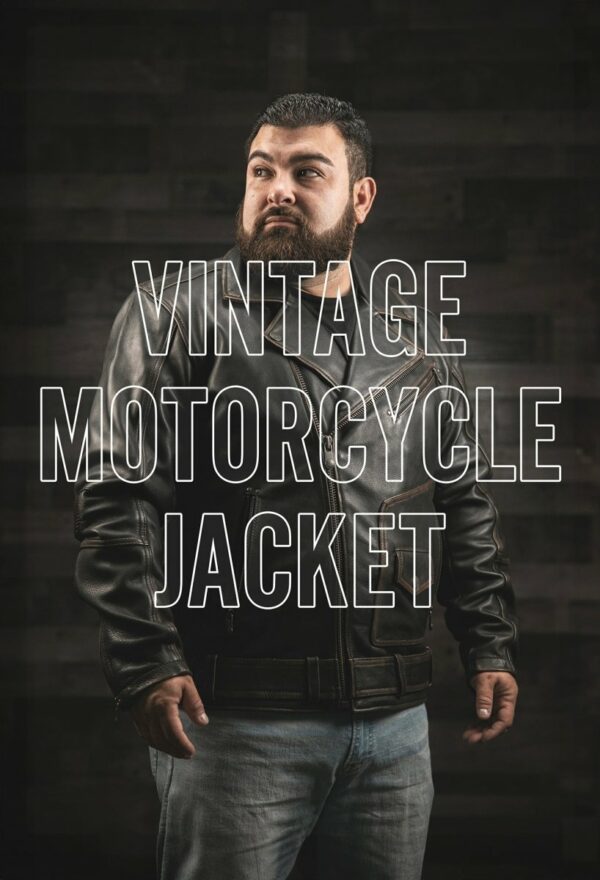 Motorbike Leather Jacket Wrath Men's Motorcycle Leather Jacket - Image 7