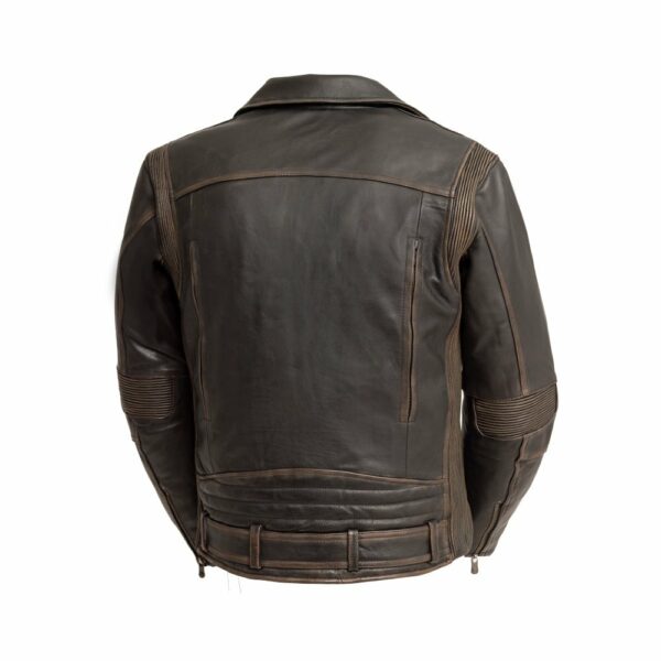 Motorbike Leather Jacket Wrath Men's Motorcycle Leather Jacket - Image 2
